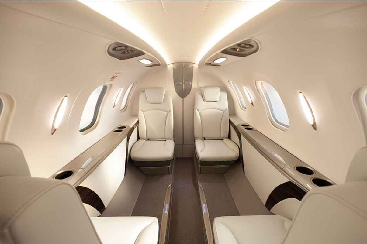 HondaJet passenger cabin