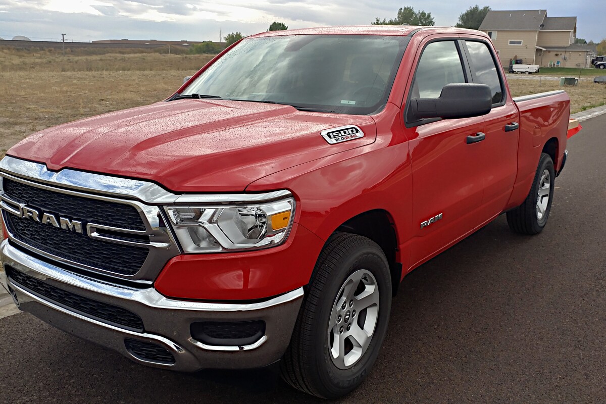 The Ram 1500 Tradesman is a bare bones, but well-equipped, base model for the truck. Our test model included the EcoDiesel engine upgrade