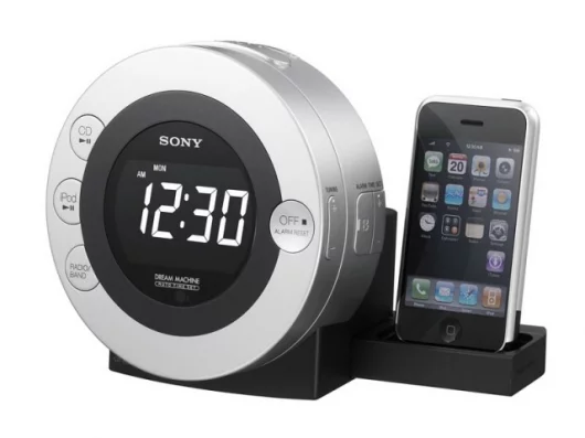 The ICF-CD3iP clock radio dock.