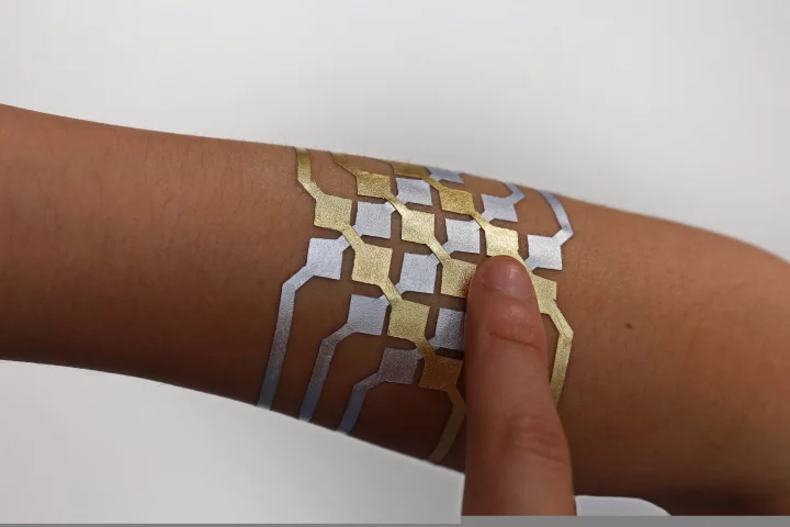 Compared to a traditional wearable, the DuoSkin is far more fashionable