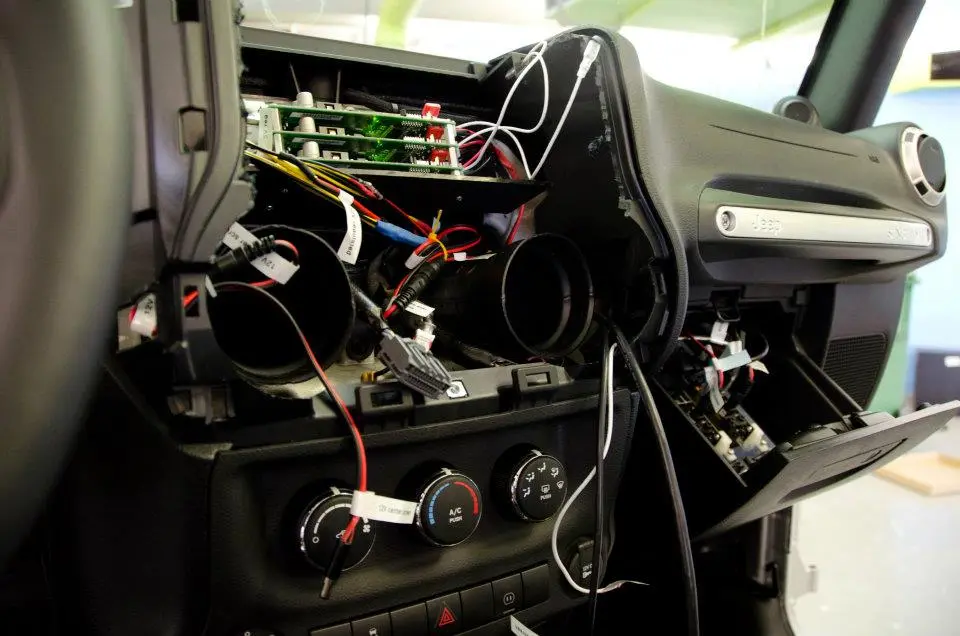 Installing the head unit