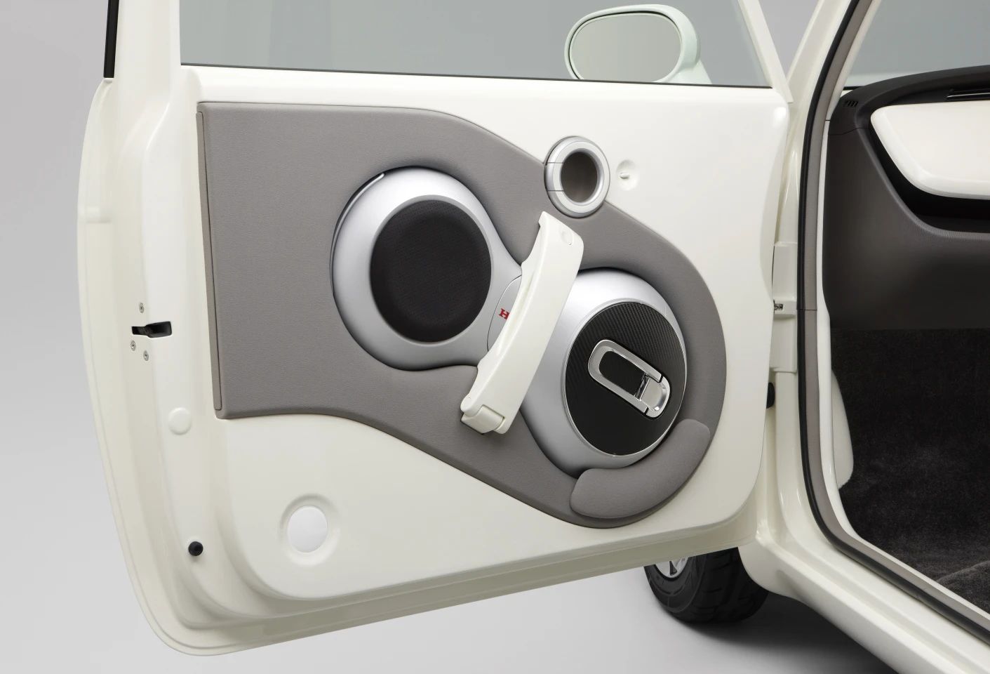 Honda's U3-X is seen as an ideal last-mile transportation device, small enough to reside inside a door