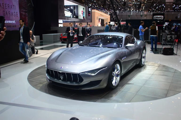 The Maserati Alfieri has a 2+2 interior layout (Photo: C.C. Weiss/Gizmag)