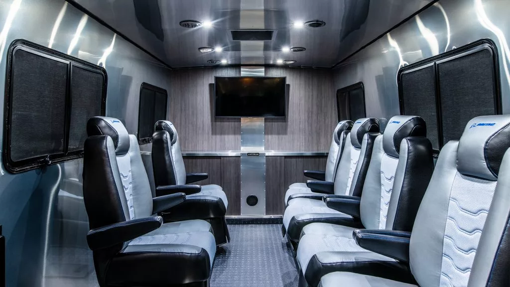 The Astrovan II interior