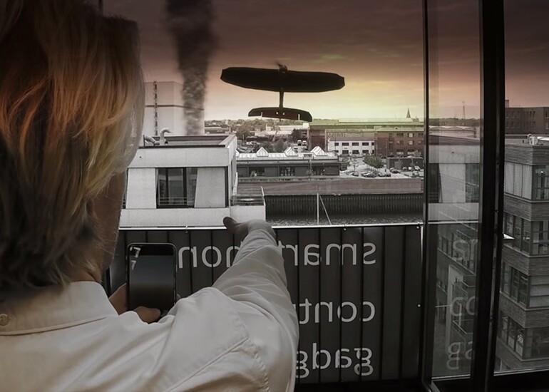The company says that the drones will work indoors and outdoors
