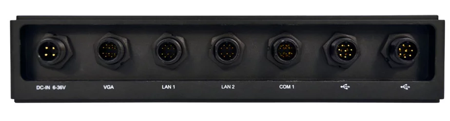 The connectors on the back of the Stealth WPC-525F