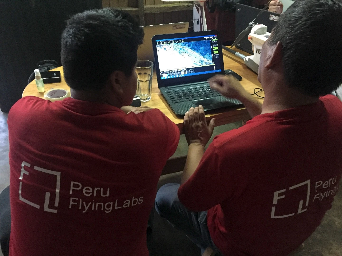 The team used a US$3,000 fixed-wing mapping drone that had ben repurposed to carry cargo to see if they could deliver the goods in a more efficient way
