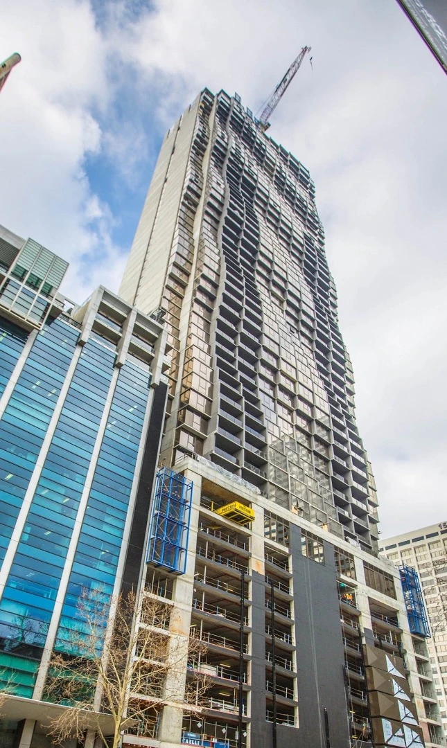 Abode318, by Elenberg Fraser, Disegno Australia was awarded fifth place in the Emporis Skyscraper Award