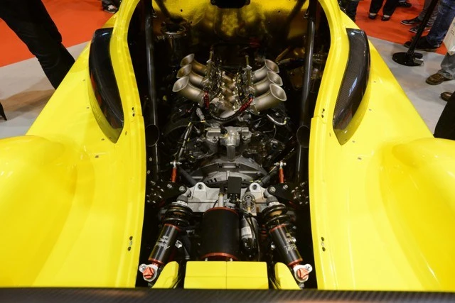 The Radical RXC uses a 3.7-liter Ford V6 and a V8 option will also be available