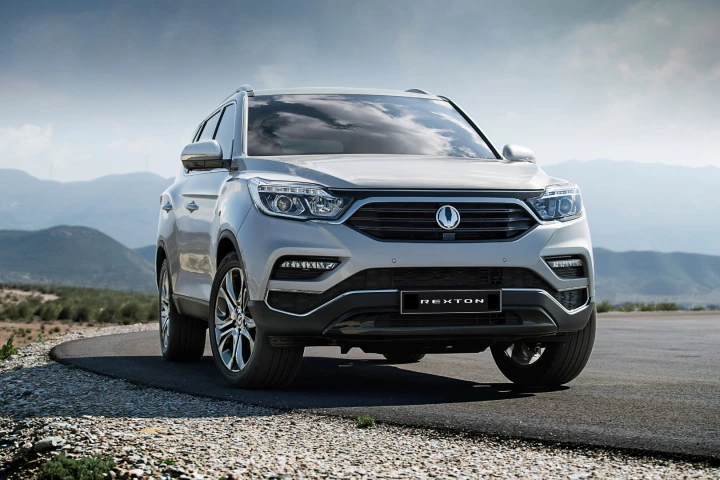 The new Ssangyong Rexton, launched in Seoul