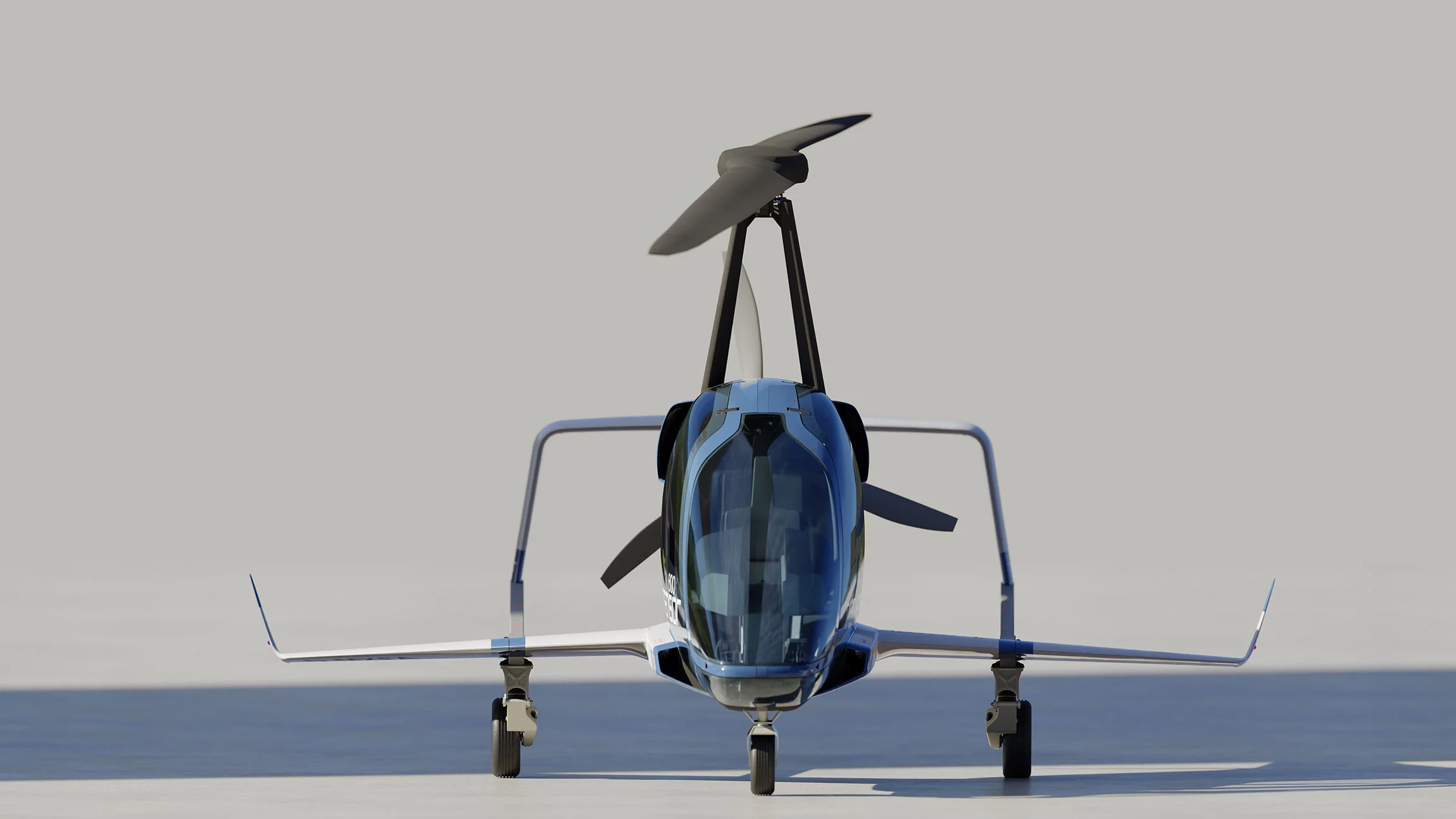 The Tensor's slim front profile