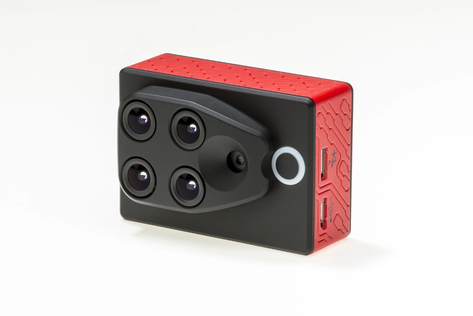 Fitted with a 16-megapixel camera and multispectral sensor, the device records images of crops in four different spectral bands