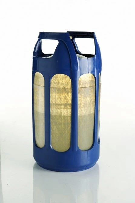 The Compolite bottles are designed with forklift trucks in mind