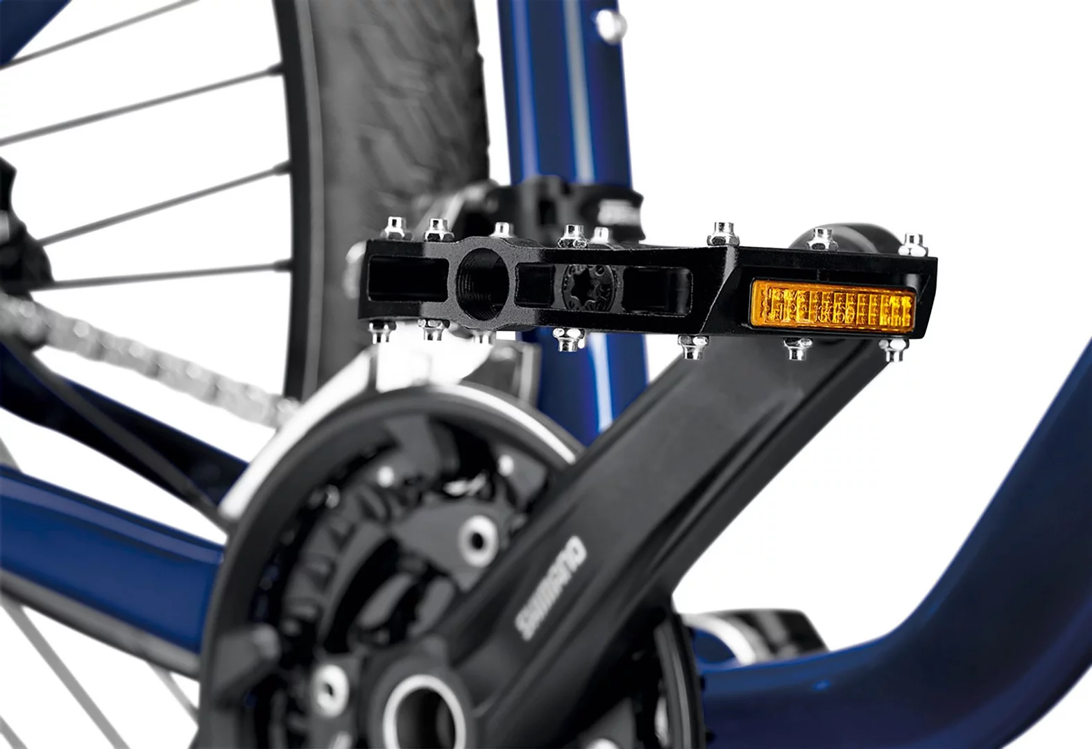 We're sure plenty of owners are likely to swap these for proper clip-in pedals