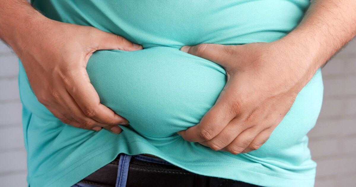 Belly fat linked to higher dementia risk in older men Belly fat linked to higher dementia risk in older men