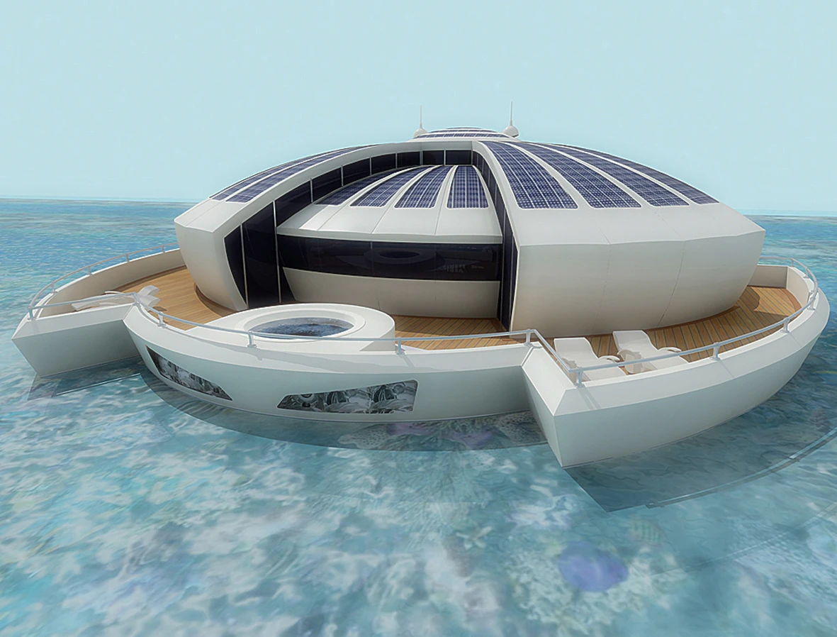 Michele Puzzolante's Solar Floating Resort