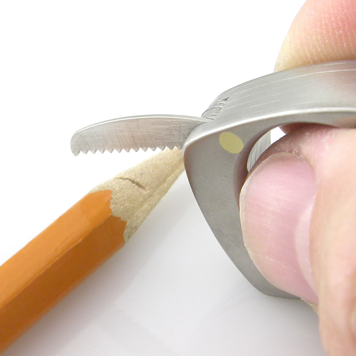The Titanium Utility Ring's saw blade