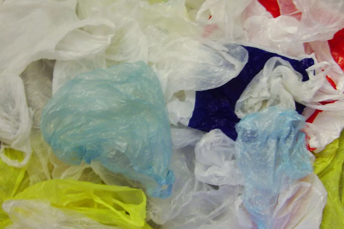 Plastic bags like these may one day be a common source of carbon nanotubes