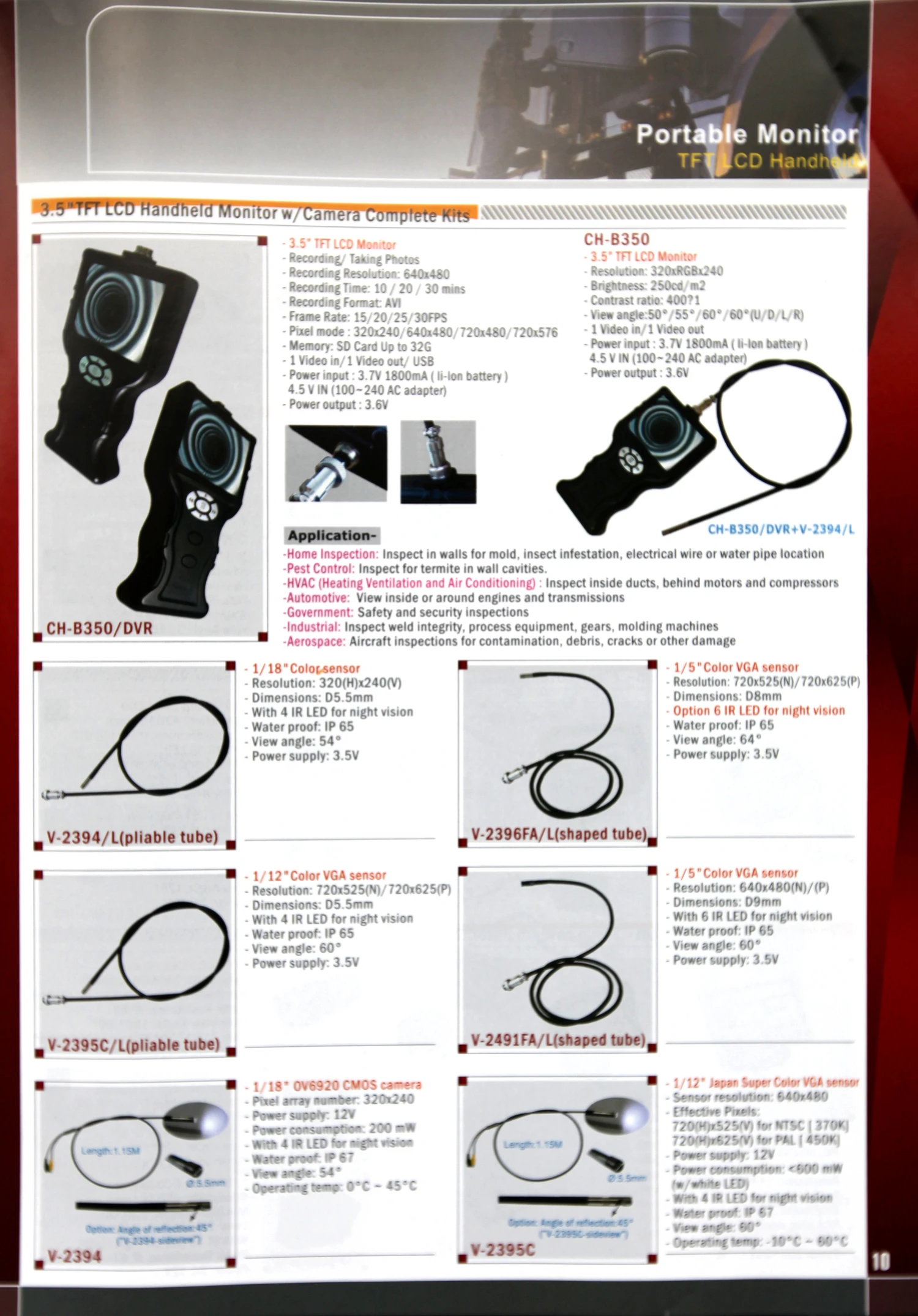 Details on the Panvista Borescope Package
