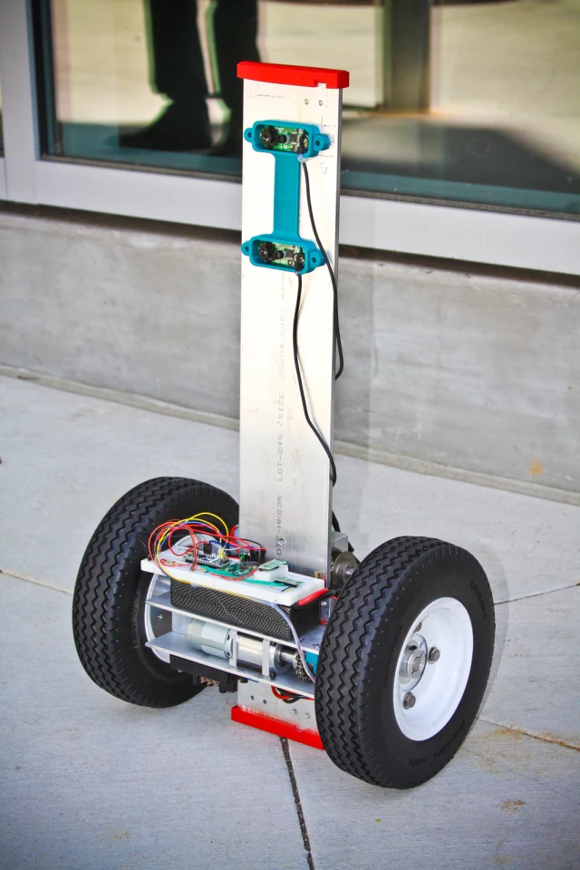 A prototype FFR, or Firefighting Robot