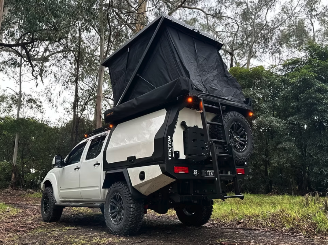 Foam-core camper canopy reimagines truck camping ... and pricing