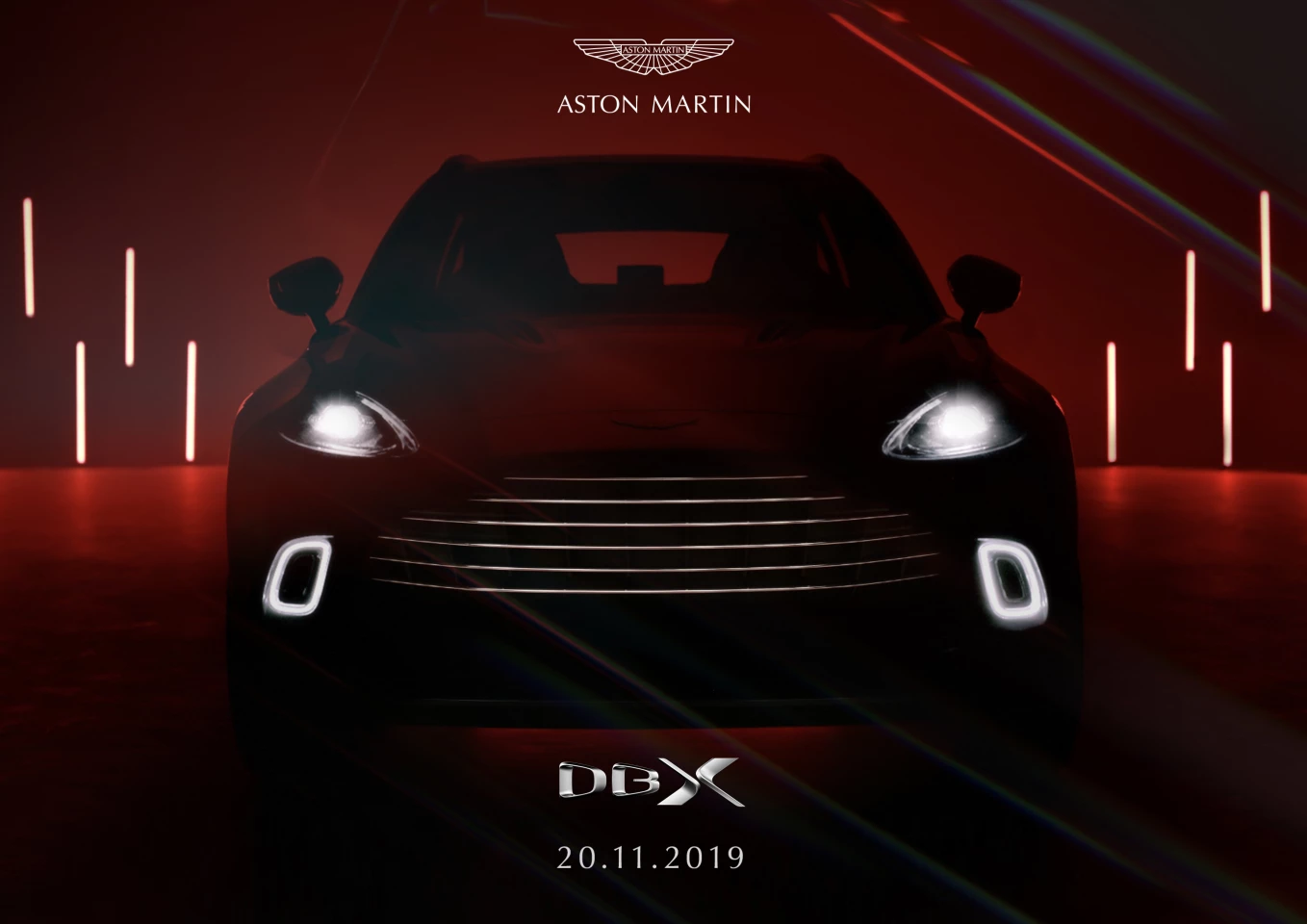 Aston Martin will reveal the DBX in full in two weeks