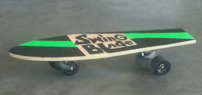 Swing Blade creator Dennis Wells is seeking Kickstarter funding to pursue the design