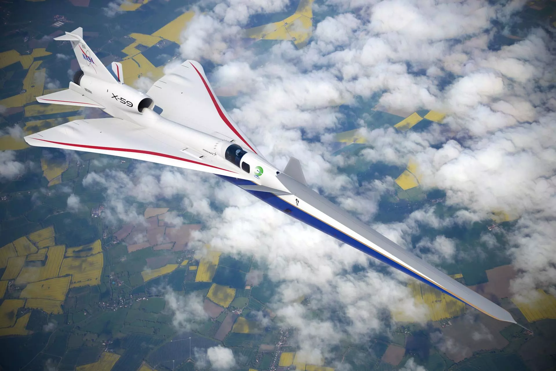 Artist's concept of the X-59