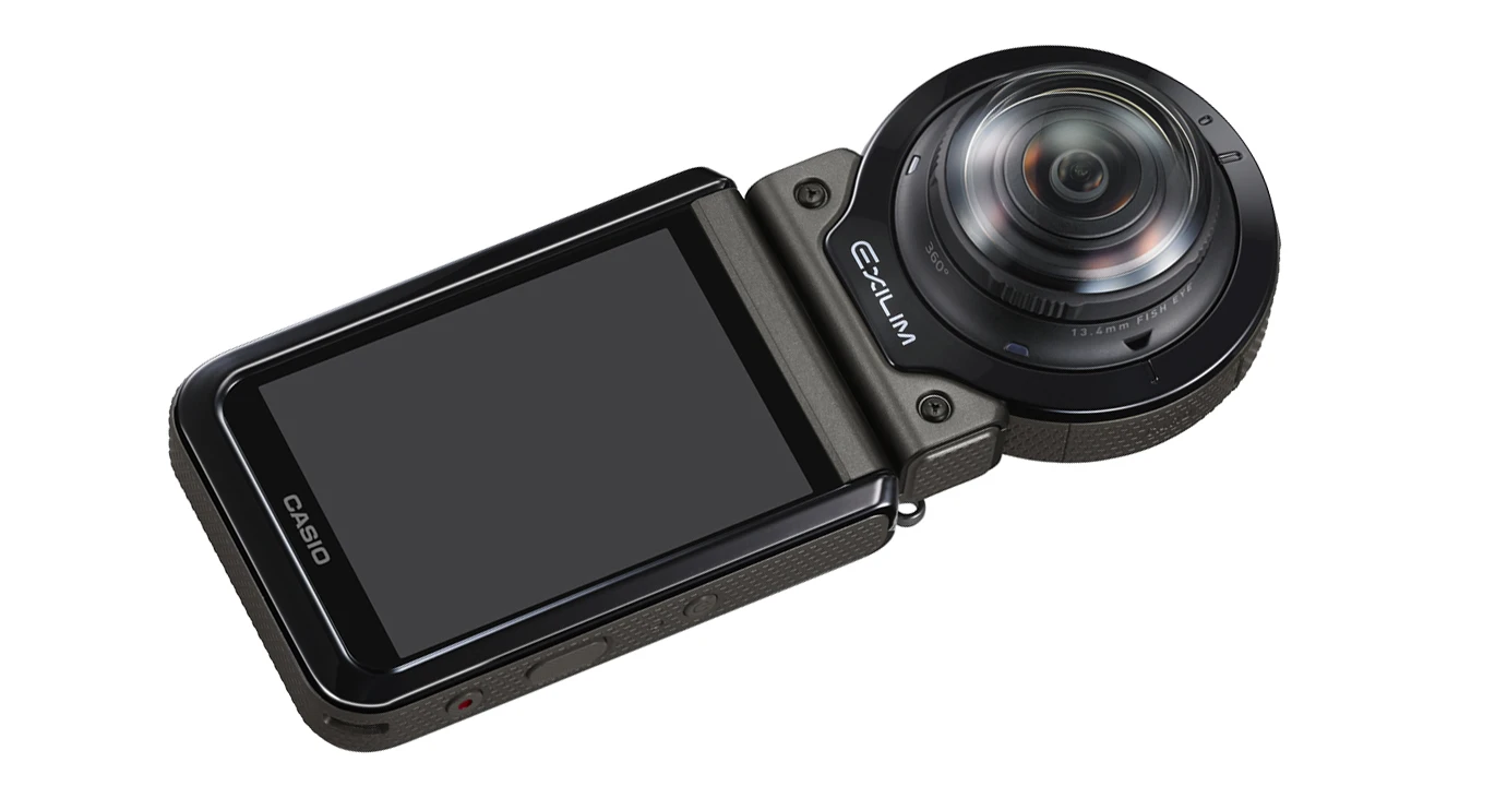 The Casio EX-FR200 is a rugged, wide angle modular camera