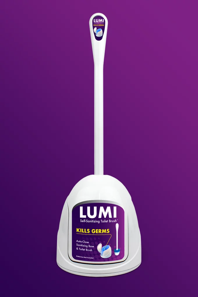 Lumi: the self sanitizing toilet brush