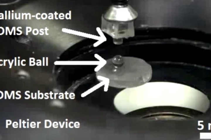 Gallium features on-demand reversible glue-like properties that could have applications in everything from industrial electronics processes to switchable adhesive feet for climbing robots