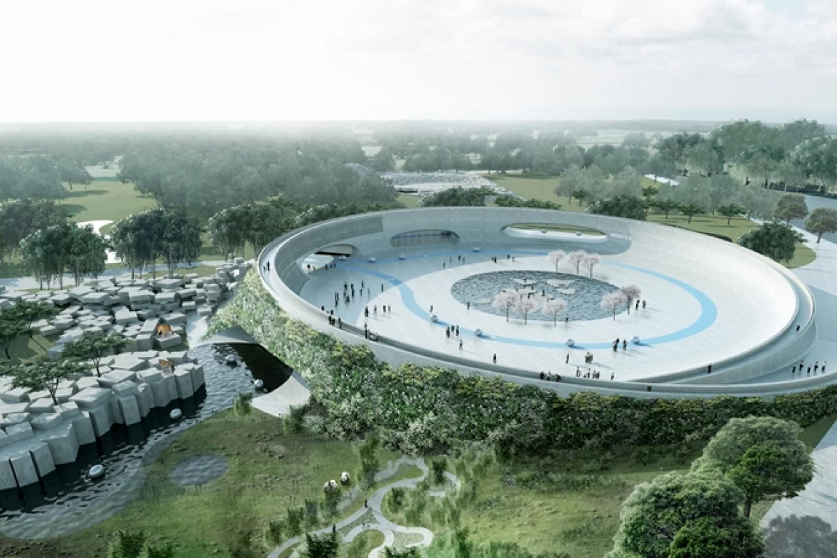 Zootopia is a newly designed zoo that aims to provide the animals with an open habitat without visible barriers between them and the visitors (Image: Big Architects)