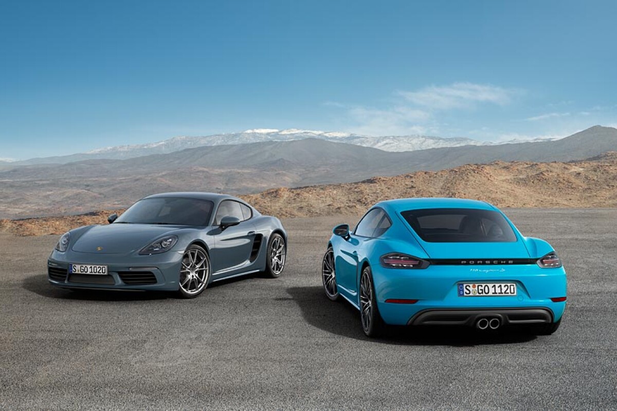 The Porsche Cayman joins the Boxster in adopting a flat-four turbo engine