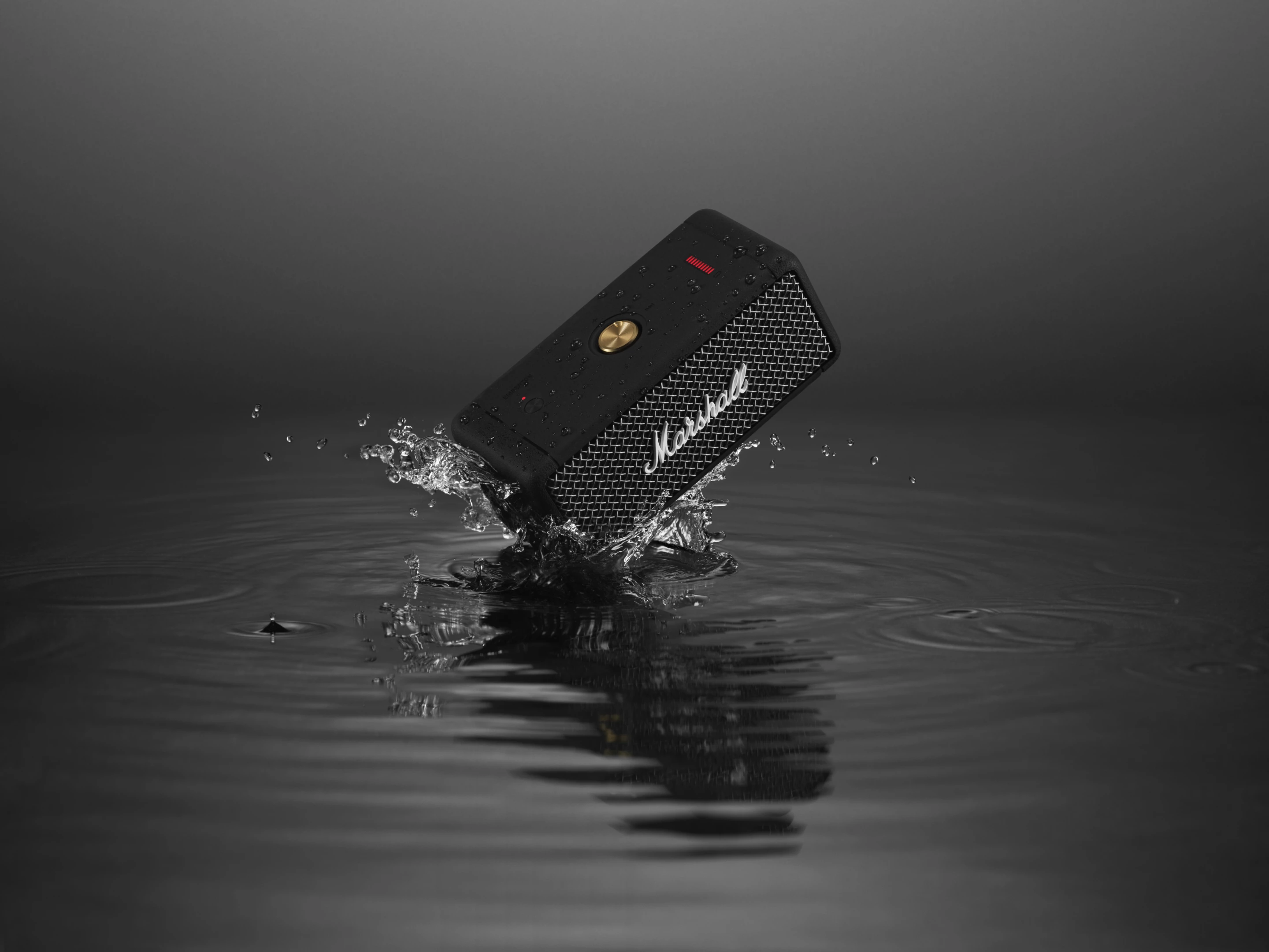 The Emberton can survive being submerged in 3 ft of water for 30 minutes