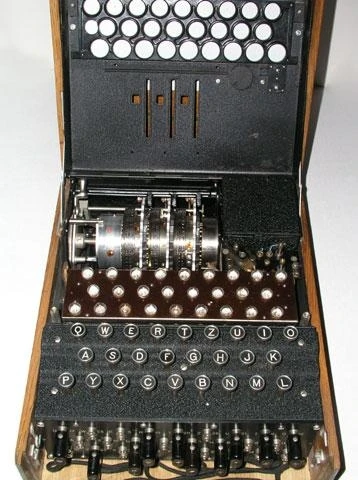 A close-up of the machine for sale