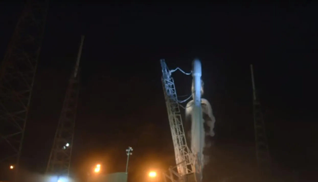 JCSAT-16 on the launch pad