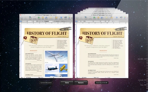 Autosave and Versions