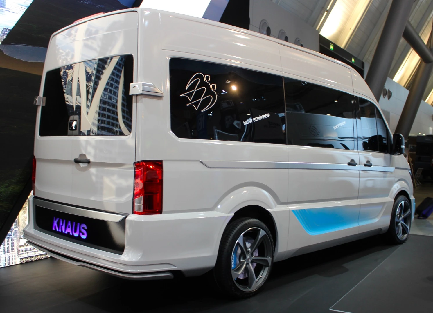 Knaus debuted the MAN TGE-based CUVision at the same time that sibling brand Weinsberg unveiled the CUVolution