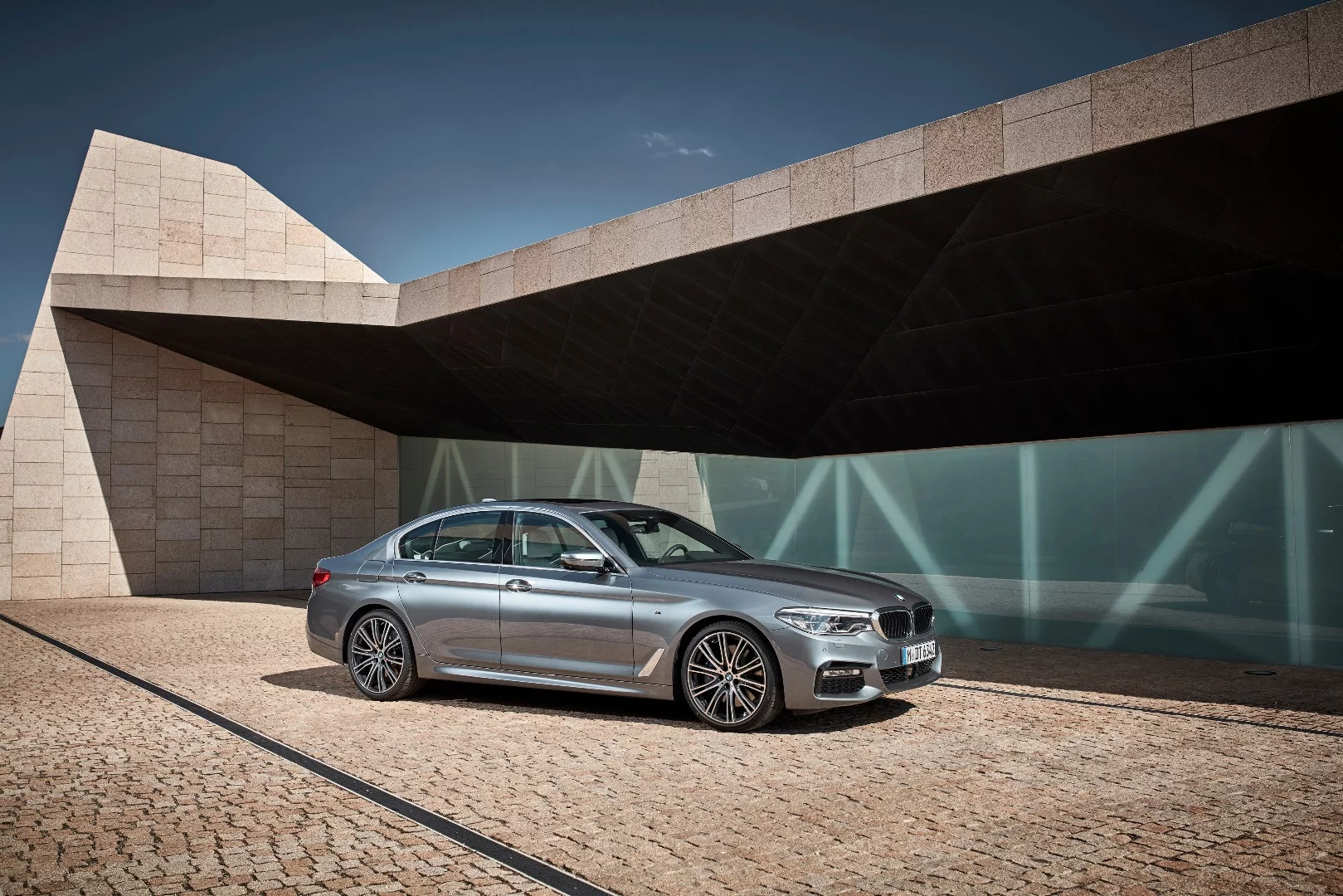 Radar cruise control helps the BMW 5 Series compete with the new Mercedes E-Class