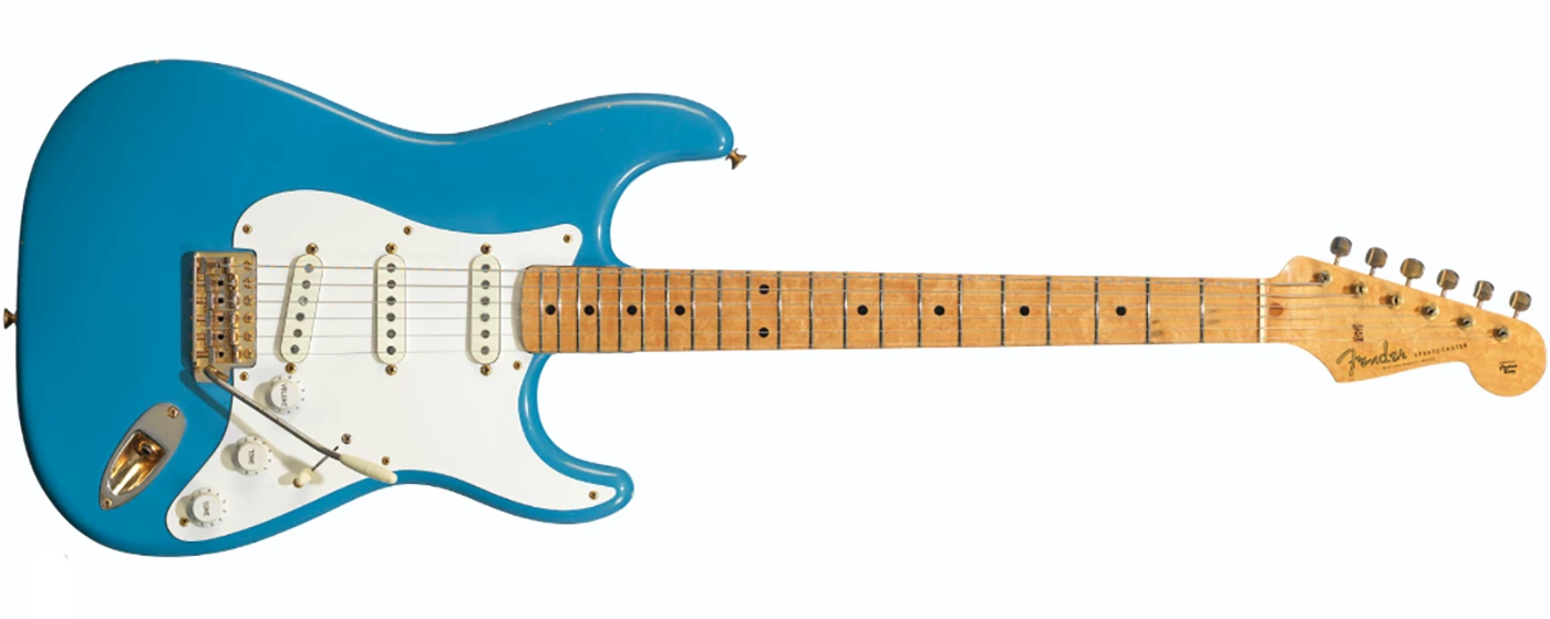 According to George Gruhn of Gruhn Guitars, this guitar was custom-made for country and jazz guitarist Henry D. "Homer" Haynes