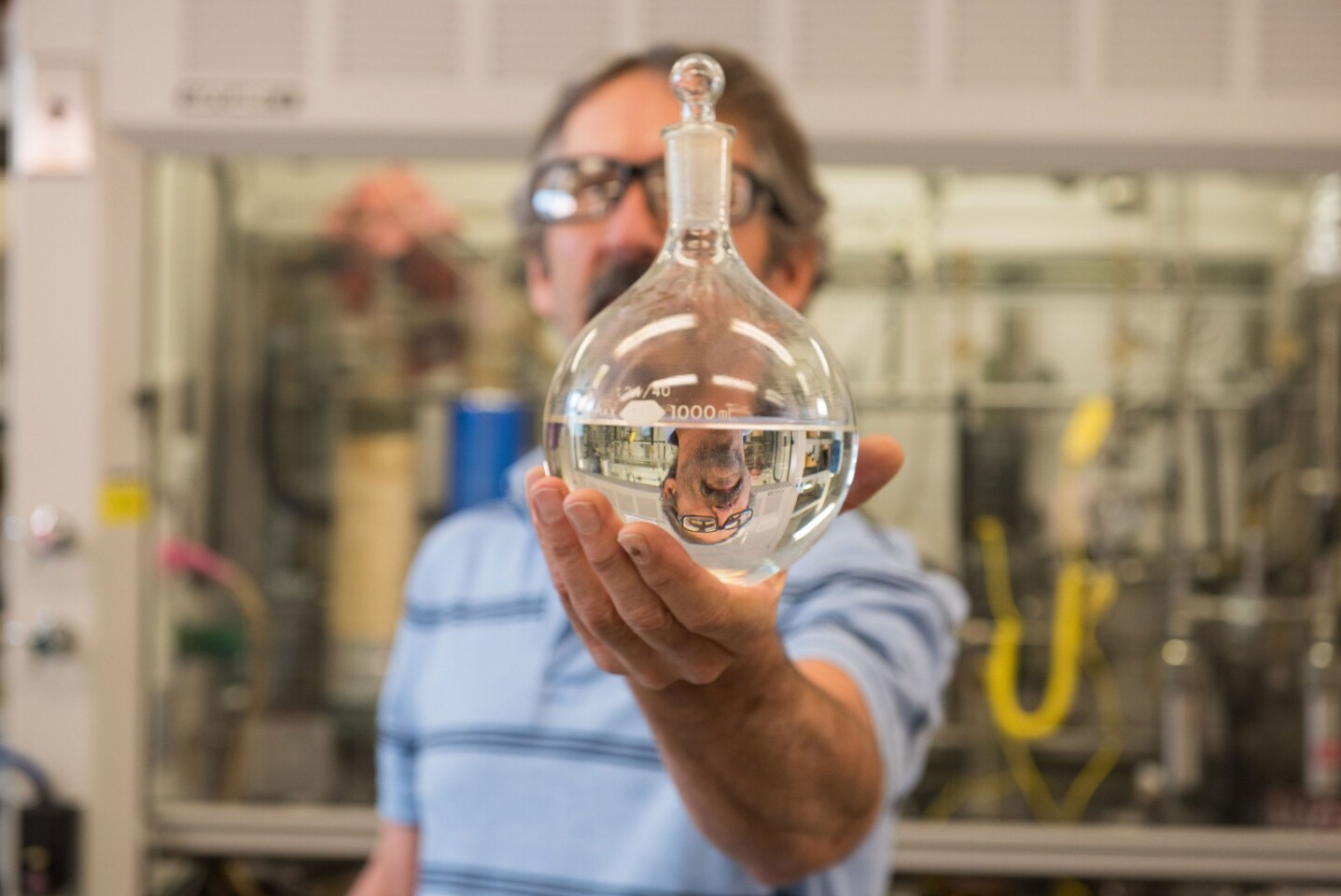 PNNL researcher Rich Hallen helped develop the fuel