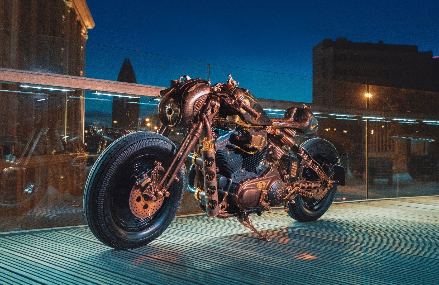 Musicinspired custom Harley rocks Kraków