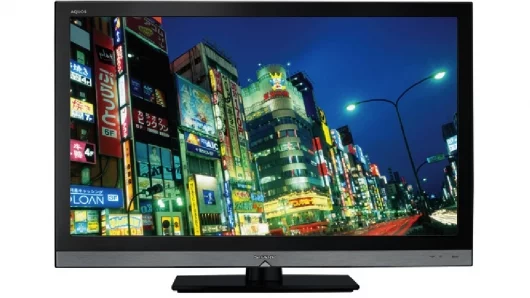 The Sharp Aquos LC32LE600E 32” full screen LED backlit TV - LED backlit LCD TVs have brighter colors, deeper blacks and higher contrast ratios than CCFL LCDs