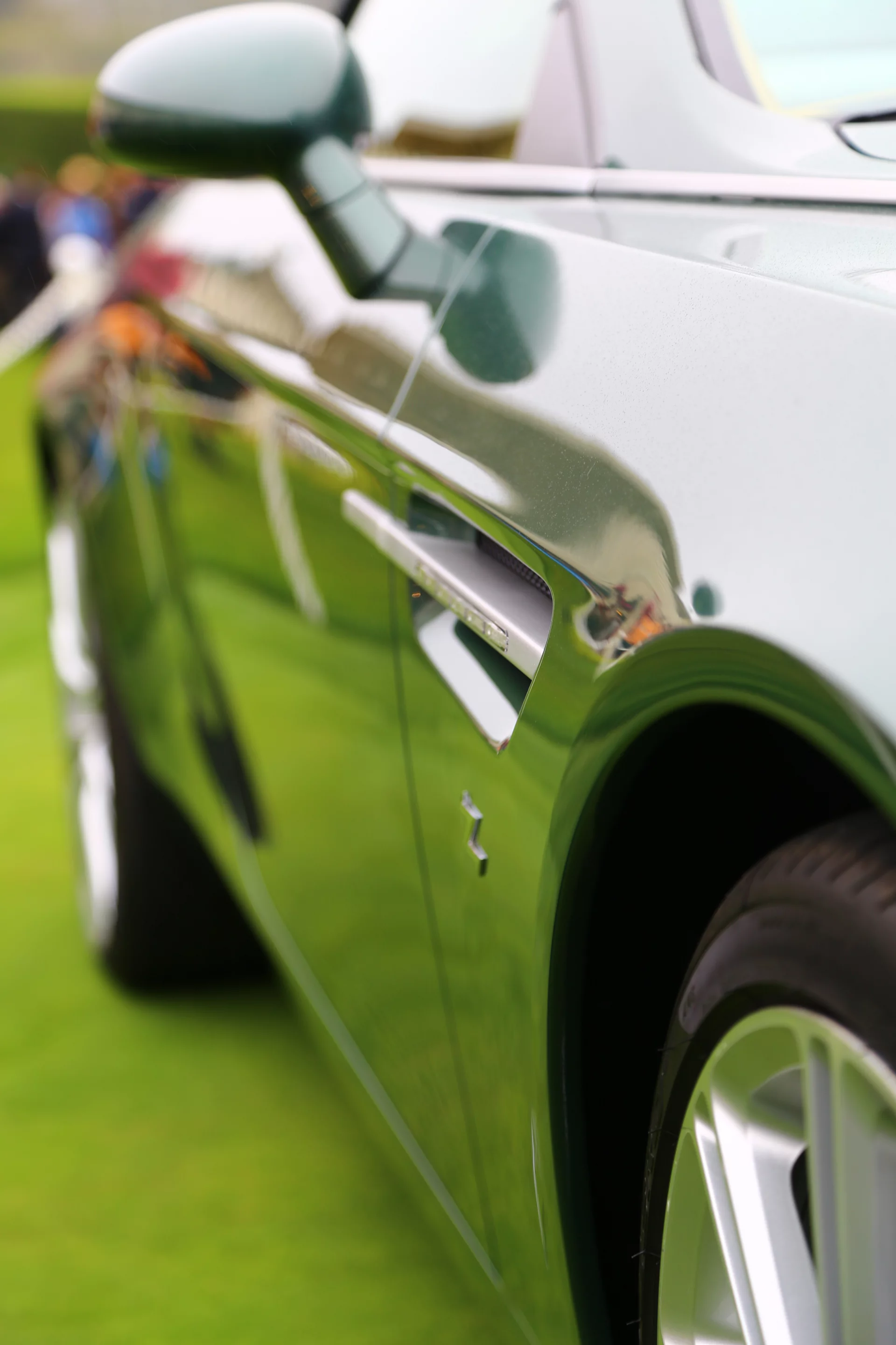 DB9 Zagato Centennial retains subtle design elements to ensure its individual mandate and presence (Photo: Angus MacKenzie/Gizmag.com)