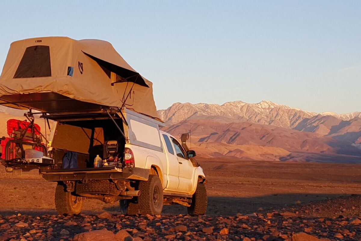 Habitat Flip Top Camper Turns The Tacoma Pickup Into A Rugged Explorer