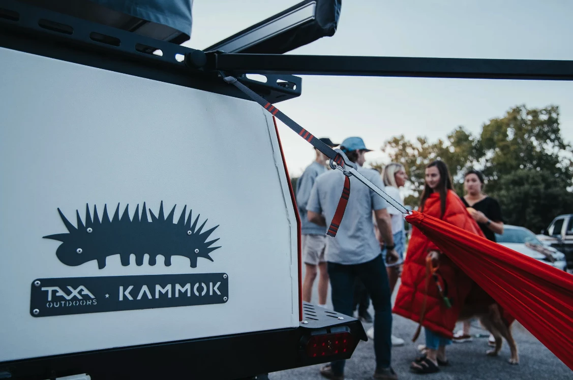 Just like the original Woolly Bear, the Kammok Edition is great for camping or tailgating, bringing comfy hammocks to the party either way