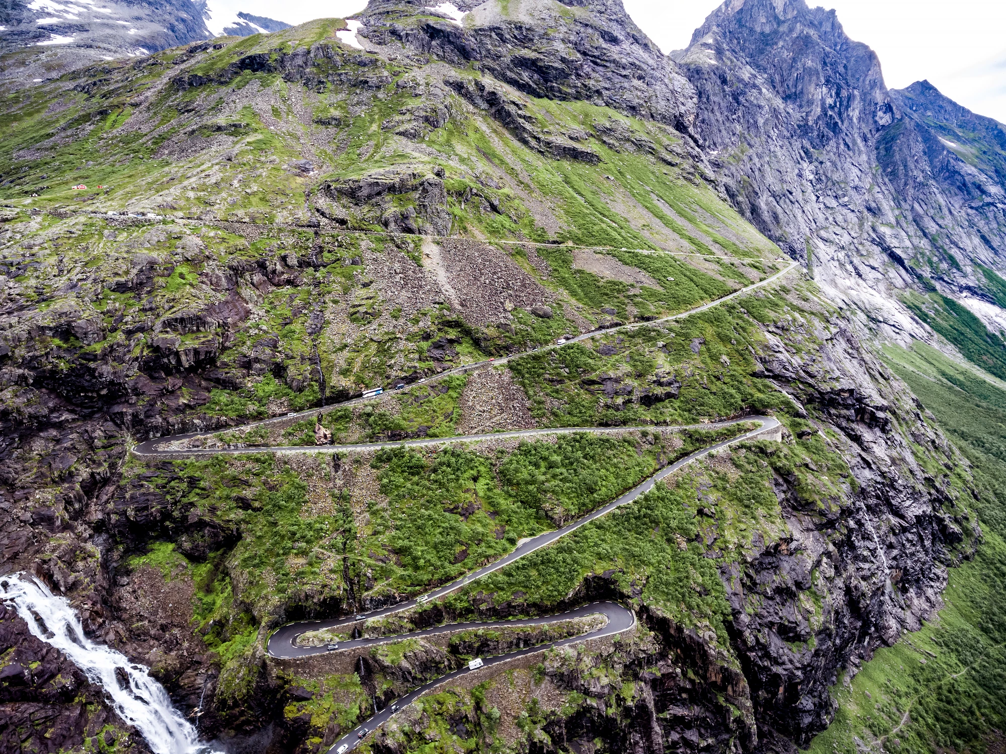 The Electric Truck Hydropower system would take advantage of existing steep mountain roads running alongside rivers