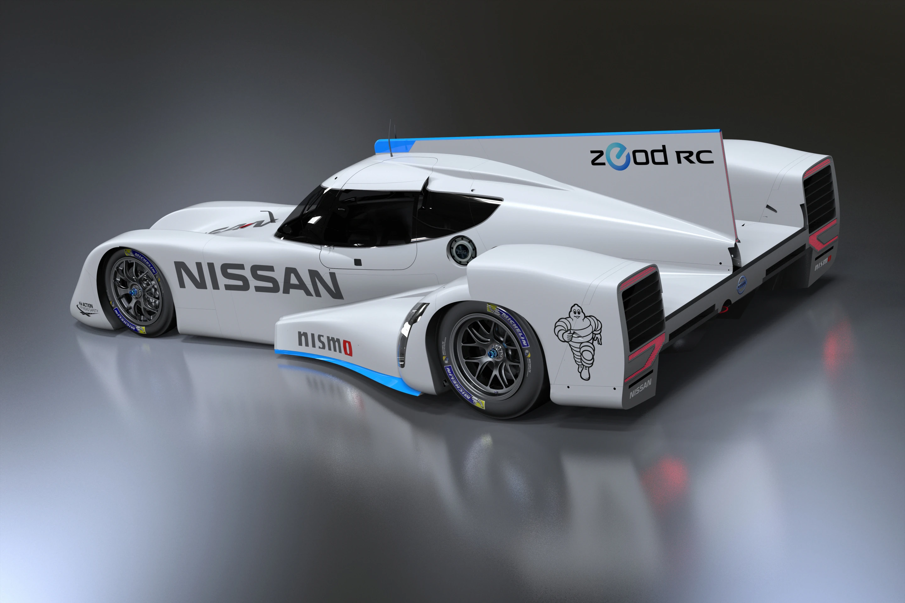 The updated ZEOD RC has a new rear fender design, modified fin and other changes