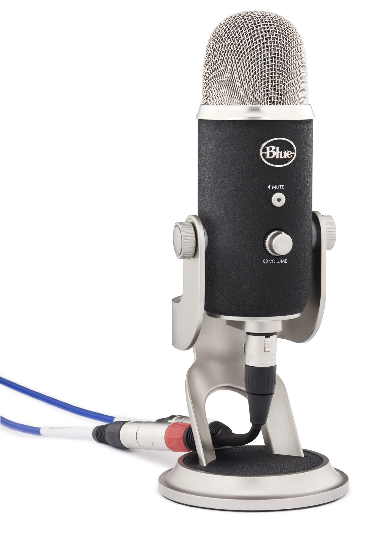 Yeti Pro maintains zero-latency headphone output with volume control for direct monitoring