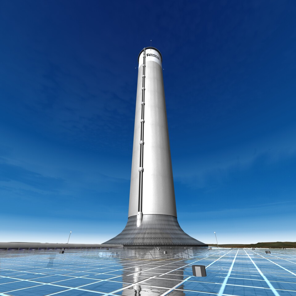 EnviroMission's solar tower: coming to Arizona in 2015